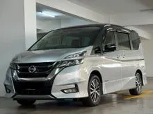 2018 NISSAN SERENA 2.0 S-HYBRID HIGH-WAY STAR PREMIUM (A) FREE WARRANTY/360 CAMERA/POWER DOOR/ROOF MONITOR/PUSH START/KEYLESS