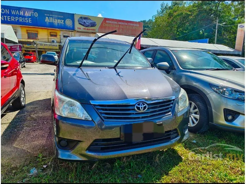 2015 Toyota Innova E MPV