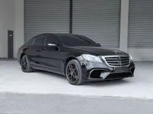 2015 Mercedes-Benz S400L h 3.5 V6 (A) BURMESTER SOUND, SOFT CLOSE, REAR SUNSHADE, REAR ENTERTAINMENT, CARBON STEERING, S63 BODYKIT, AMG WHEELS, LWB