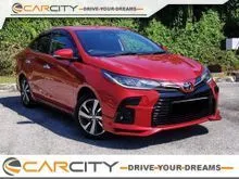 2021 Toyota Vios 1.5 G 1 YEAR WARRANTY TRUE YEAR FULL SERVICE LOW MILE GR-SPORT