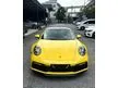 Recon 2022 Porsche 911(992) 3.0 Carrera 4S Coupe 18 Ways Power+Memory Seats, PASM(10mm Lowered), PCCB, PDCC, GT Sport Streering,PCM, 20/21RS Spyder Rims