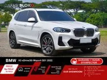 2022 BMW X3 2.0 xDrive30i M Sport SUV White on Cognac B48 Odo 30 Rb (ANTIK) TDP MINIM