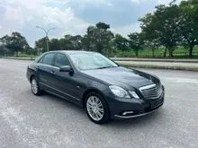 2010 Mercedes-Benz E200 1.8 Elegance CGI Sedan Push Start