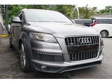 Unregister 2011 Audi Q7 3.0 Quattro S Line SUV (A) 5 Years Warranty