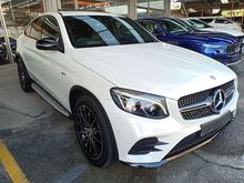 2017 Mercedes-Benz GLC43 3.0 AMG PREMIUM PLUS COUPE MATIC NIGHT PACK BURMASTER S/ROOF 360CAM HUD (A) OFFER UNREG