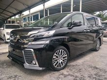 2016 Toyota Vellfire 2.5 ZG MPV -UNREG -PRE CRASH