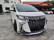 2021 Toyota Alphard 2.5 G SC ORI Modellista Bodylit ,JBL Sound System, DIM , BSM, 1 Owner, Acc Free