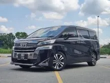 2018 Toyota Vellfire 2.5 ZG MPV WITH ONE YEAR WARRANTY