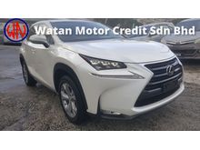 2015 Lexus NX200t 2.0 VERSION-L UNREG 1 YEAR WARRANTY