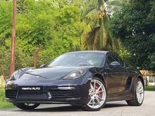 Unregister 2017 PORSCHE CAYMAN 718 2.0 i (A) Turbo PDK Dual Clutch sport roadster Full spec !