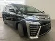 Recon 2019 Toyota Vellfire 2.5 Z G Edition MPV Black Sunroof Ready Stock