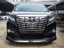 2016 Toyota Alphard 2.5 SC FULLY SPEC,4 Cam, Bodykit,Pre-crash,Full-leather,JBL,Modellista Bodykit,power boot