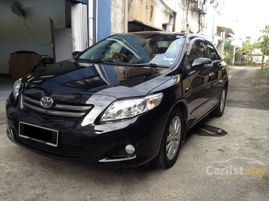 Toyota Corolla Altis 2010 V 2.0 in Kuala Lumpur Automatic Sedan Black ...