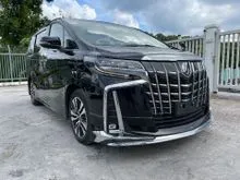 2020 Toyota Alphard 2.5 SC**FULL SPEC**MODELLISTA BODYKIT**SUNROOF**3 LED**3BA**5 YEARS WARRANTY