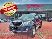 2014 Toyota Hilux 2.5G VNT (AT) +FREE 1 YR WARRANTY +FREE 1 YR SERVICE BY AUTHORIZED DEALER +TRUSTED DEALER+