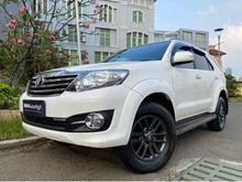 2015 Toyota Fortuner 2.7 G Luxury SUV Nik2015 White On Black Km20rb Antik #AUTOHIGH #BEST DEAL