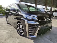 (PRE CRASH) 2019 Toyota Vellfire 2.5 ZG NEW FACELIFT UNREGISTERED