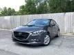 Used 2017 Mazda 3 2.0 SKYACTIV-G GL Sedan, GVC Spec, Facelift New Model, Full Service Record, Electric Parking Brake, Call Now - Cars for sale