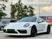 Recon 2020 Porsche 911 Carrera 4S Coupe 3.0 PDK 992 Unregistered Sport Design Package Front Axle Lifting Front 20 Inch Rear 21 Inch Rim Sport Chrono With