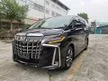 Recon 2021 Toyota Alphard 2.5 SC / 3 LED / BSM / DIM / APPLE CARPLAY ANDROID SYSTEM - Cars for sale