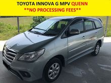 2017 Toyota Innova 2.0 G MPV New Face No proccesing Fees ~Cheapest In Town~