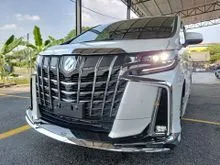 2022 Toyota Alphard 2.5 SC FULL SPEC