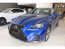 2016 Lexus IS200t 2.0 F Sport (A) 3S CENTRE AVAILABLE + ONE YEAR WARRANTY