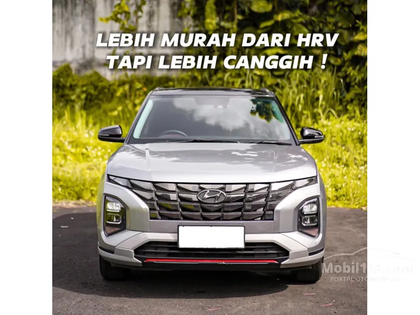 Jual Mobil Hyundai Creta 2024 Prime 1.5 di Banten Automatic Wagon Silver Rp 381.800.000