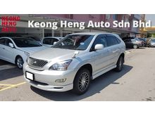 2009 Toyota Harrier 2.4 VVTI (A) REG 2011, JAPAN SPEC, ONE CAREFUL OWNER, 100% ACCIDENT FREE, MILEAGE DONE 115K KM, 18