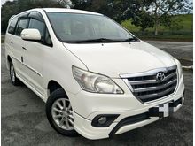 2015 Toyota Innova 2.0 G (A) FULL SERVICE TOYOTA