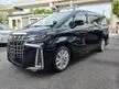 Recon 2020 Toyota Alphard 2.5 S 7 SEATER, MPV, SUNROOF, DIM, BSM, AUDIO DISPLY, 2P/DOOR