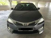 2018 Toyota Corolla Altis 2.0 V Sedan
