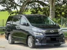 2012 Toyota Vellfire 2.4 Z Golden Eyes MPV Auto-3year warranty/1 owner/free tinted/free service