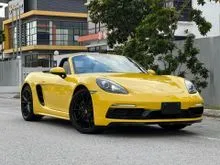 2022 Porsche 718 2.0 Boxster Convertible Unregistered Welcome view