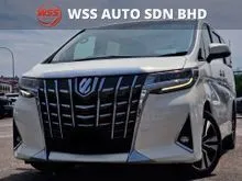 2018 Toyota Alphard 3.5 FACELIFT BSM DIM / FREE WARRANTY AND TINTED / CAN MAX LOAN / LOW MILEAGE / FLOOD & ACCIDENT FREE / VIEW TO BELIEVE