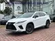 Recon Lexus RX300 F-Sport Luxury - Wireless Charge - Spare Tayar - Panoramic Roof - Mark Levinson - 360 Camera - Cars for sale