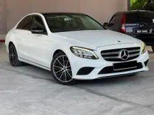 2020 Mercedes-Benz C200 1.5 Avantgarde Sedan WARRANTY FULL SERVICE LOW MILEAGE 72K REVERSE CAMERA PADDLE SHIFT