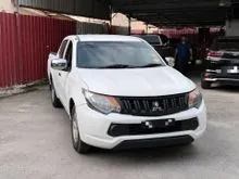 2015 REGISTER 2016 Mitsubishi Triton 2.5 VGT Dual Cab 4X4 Pickup (LOAN KEDAI IC SAHAJA)