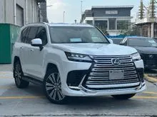 2023 LEXUS LX600 3.4 7 SEATER SUV MARK LEVINSON, COOL BOX, SUNROOF, HUD, DIM, WIRELESS CHARGING, AIR SUSPENSION, 360 CAM, SOFT CLOSE