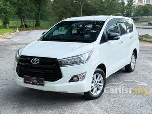 2018 Toyota Innova 2.0 G MPV
