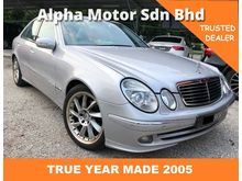 2005 TRUE Mercedes-Benz E240 2.6 W211 AVANTGARDE LOCAL NEGO PROMOTION