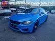 Recon 2019 BMW M4 3.0 Competition Coupe INC SST UNREG - Cars for sale