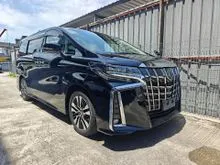 2021 Toyota Alphard 2.5 SC Grade 4 3LED PCS LTA Display Audio Pilot Seat Power Boot Unregister