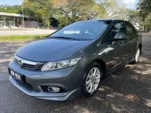 Honda Civic 1.8 S i-VTEC Sedan (A) 2014 Full Bodykit Leather Seat Original TipTop Condition View to Confirm
