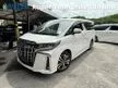 Recon 2022 Toyota Alphard 2.5 SC Package MPV 7Seather 360View Cam Sun Roof JBL BSM DIM System Power Boot 3Led Light Push Start Engine 7Speed