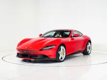 2022 Ferrari Roma 3.9 F1 DCT, MagneRide shock absorber system, 20-inch forged chrome-finish sports wheels, passenger display, INCOMING STOCK