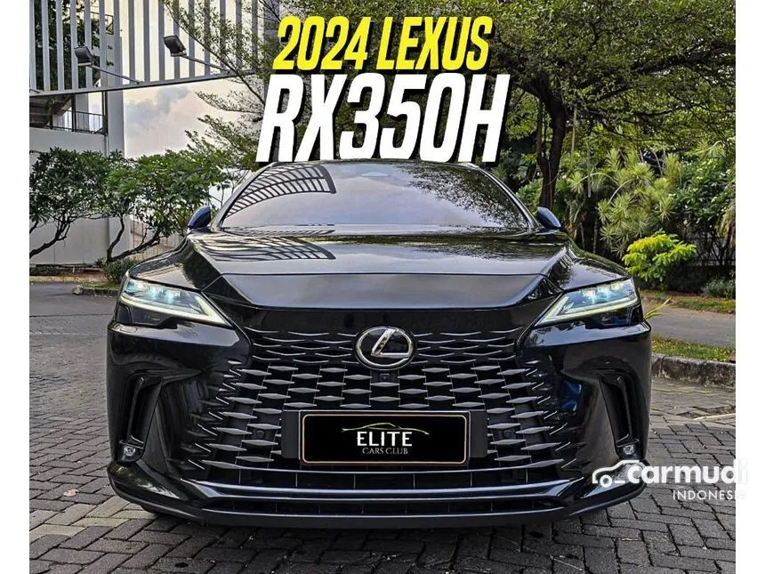 Jual Mobil Lexus RX350h 2024 Luxury 2.5 di DKI Jakarta Automatic Wagon Hitam Rp 1.499.000.000