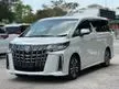 Recon 2019 Toyota Alphard 2.5 G S C PACKAGE MPV / SUNROOF LOW MILEAGE 3 EYE LED BSM