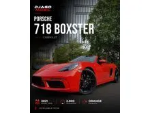 2020 Porsche 718 2.0 Boxster Convertible Orange on Black Oranye Oren Cabriolet Cabrio