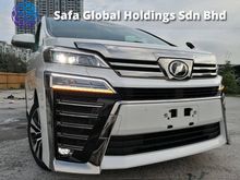 2018 Toyota Vellfire 2.5 ZG NEW FACELIFT FULL (SUNROOF, TRIPLE HEADLAMP, LEATHER SEATS, PRE CRASH) UNREG 2018